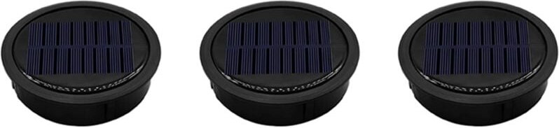 3 Packung Großes Solarlicht-Ersatzoberteil für Hängende Laternen Im Freien, Leistungsstärker und Energieeffizienter