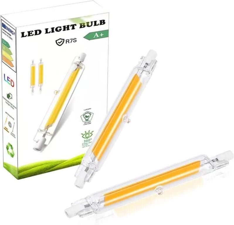 R7S LED-Lampen 118 mm 20 W dimmbares lineares Licht, J118MM Naturweiß 4000 K, entspricht 100 W Halogenlampe, kein Flimme...