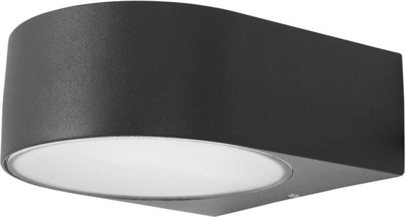 Forlight - wandleuchte ip44 mayor e27 60w anthrazit 900lm