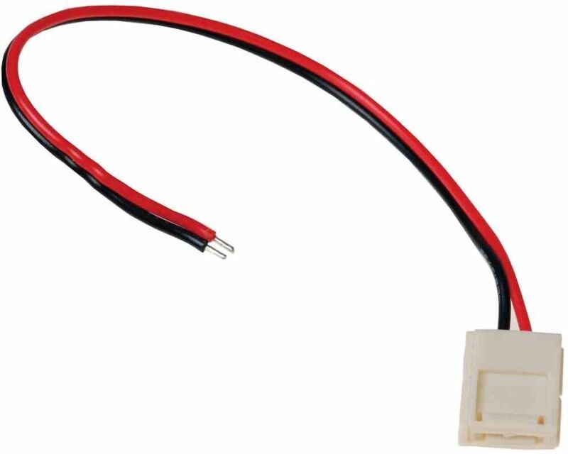 LED-Anschluss 8mm. Anschluss auf einer Seite.