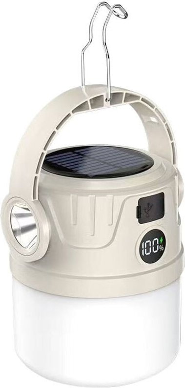 Camping Laterne wiederaufladbare Solar Outdoor tragbar kompakt Multifunktions Home Garten Arbeit Nacht Notfall Wandern