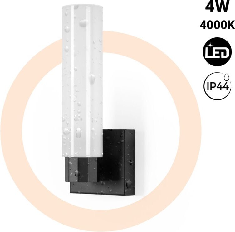 LED-Wandleuchte für Badezimmer - 4W - 320lm - IP44