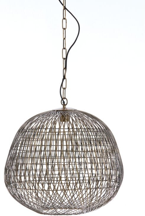 Hängeleuchte - Alwina - gold - metall - ø 50cm - - Light&living