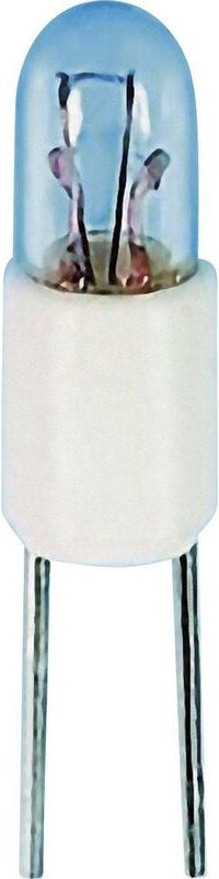 Barthelme - 21021826 Micro Glühlampe 18 v 0.468 w MG5.7s/9 Klar 1 St.