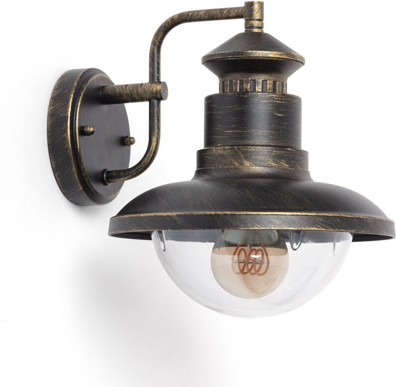 Ledkia - Außenwandleuchte aus Metall Zolara Messing