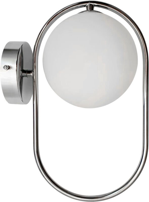 CORDEL Wandleuchte 1 G9 Silber Candellux 21-32089