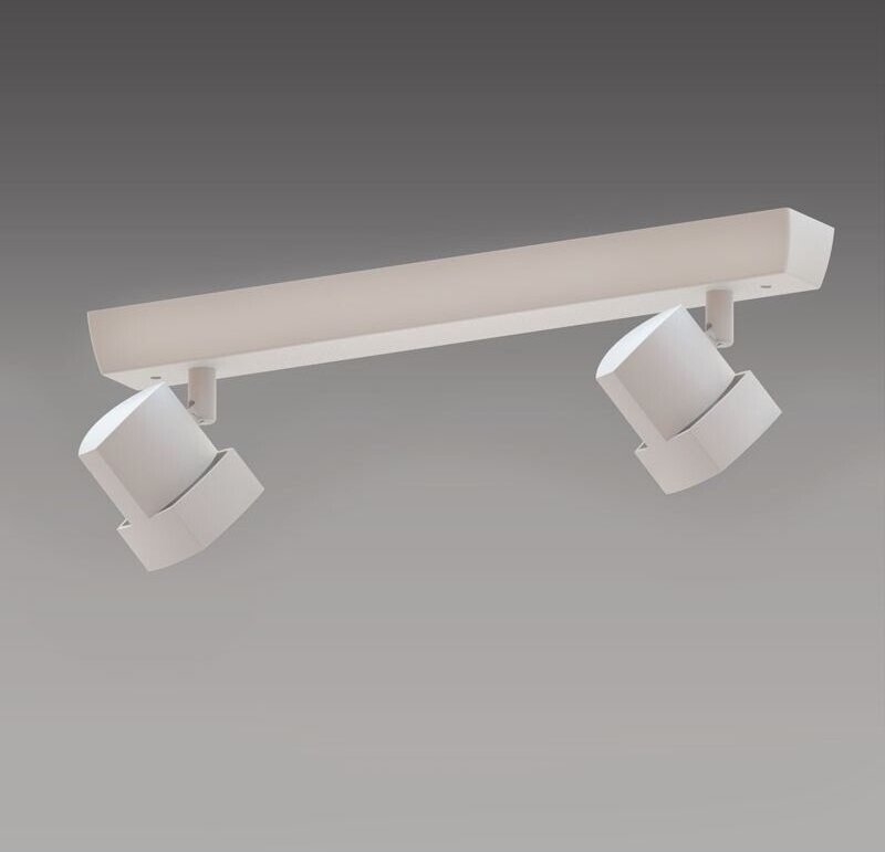 Streifen 2 Scheinwerfer MOKA WHITE / MATE CRISTALRECORD 002-2150-2-125