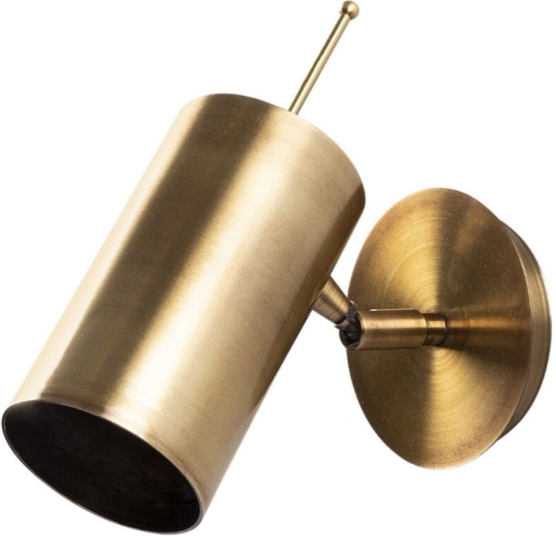 Verstellbare Wandleuchte mit goldener Oberfläche ALICE