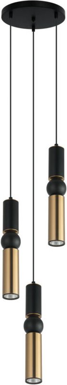 Italux Isidora Moderne 3-Licht-Cluster-Pendel-Deckenleuchte, GU10