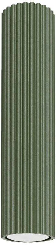 Deckenspot Aluminium GU10 rund ø 6,5 cm Aufputz Olivgrün Modern Spot Lampe Decke Deckenleuchte