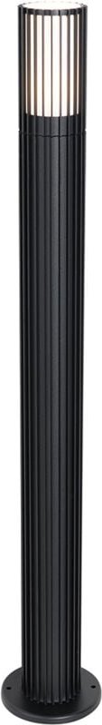 Design-Außenpollerleuchte schwarz 80 cm IP44 - Boris