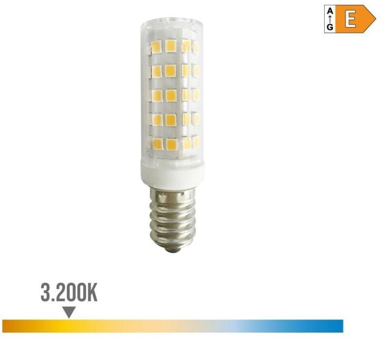 EDM - E14 LED-Röhrenlampe 6,5 w 800 lm 3.200 k warmes Licht