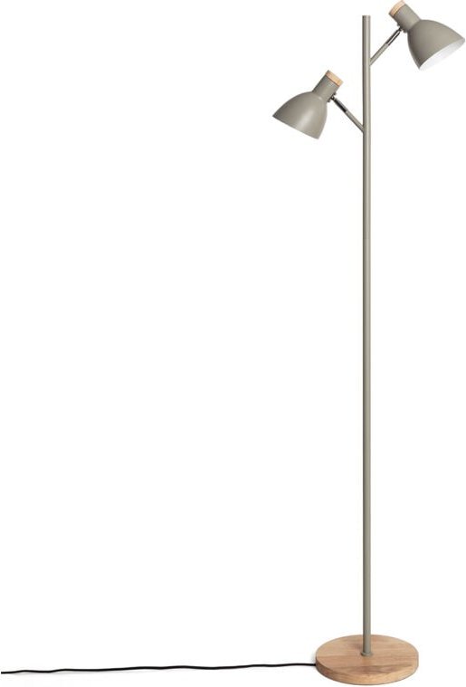 Stehlampe Metall Luxo Tarngrün