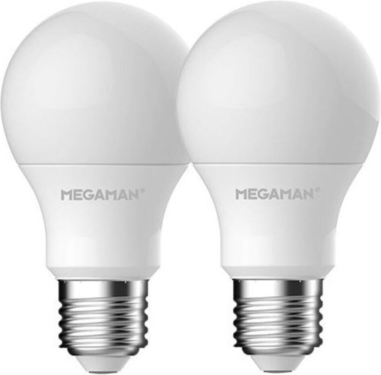 Megaman - LED Classic-2er Pack-E27-8,6W-806lm/827 - MM21945