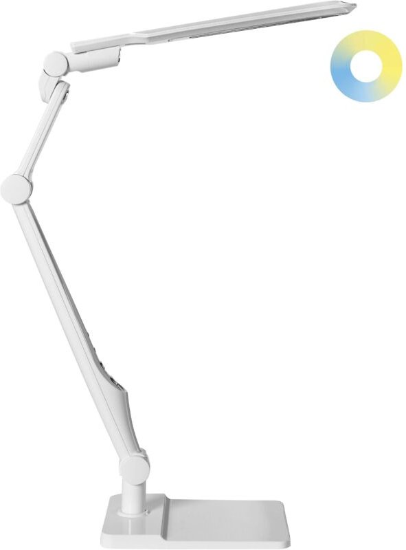 Thumbnail - LED Schreibtischlampe PEGASI mit Dimmer Weiß