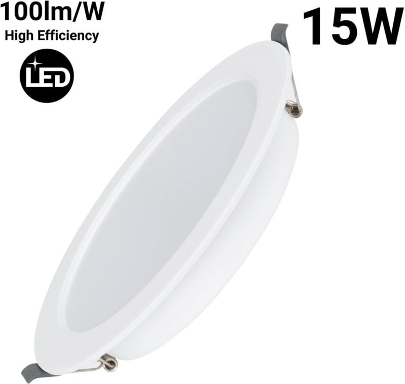 Runder LED-Einbaustrahler - 15W - Schnitt Ø140mm