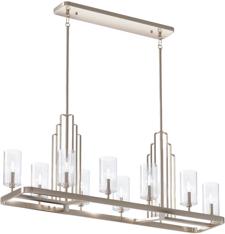 Thumbnail - Kichler Kimrose Bar Pendelleuchte Nickel poliert - Elstead