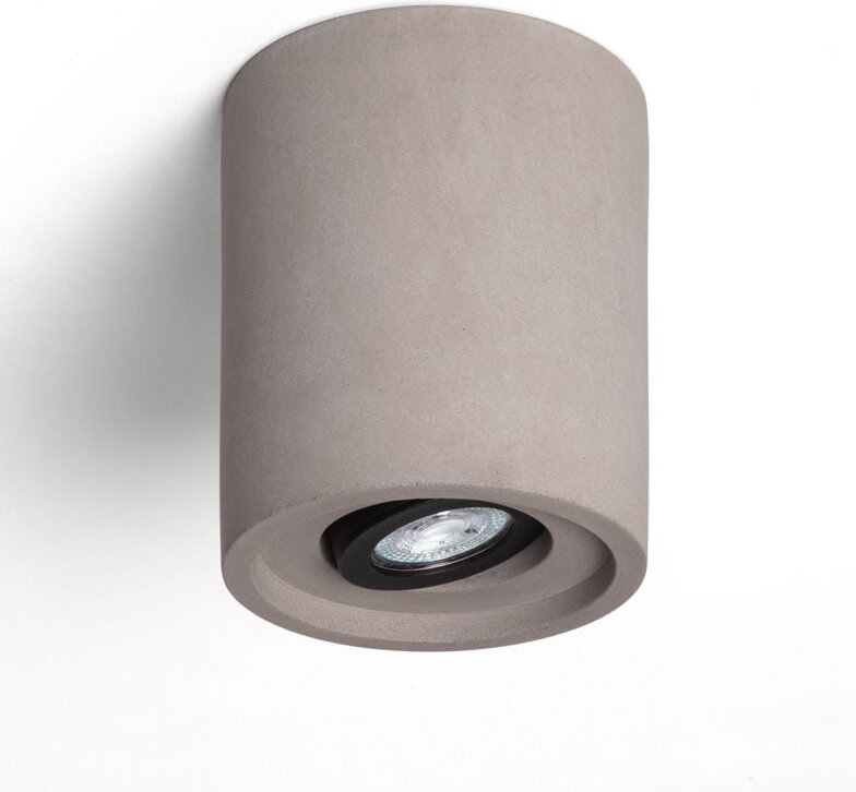 Deckenleuchte Zement Big Delya Grau