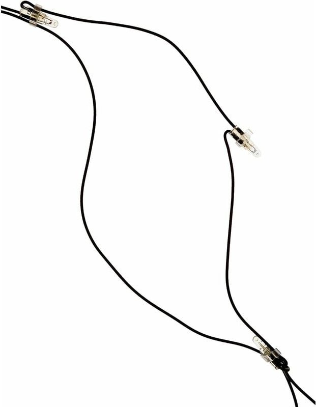 Led Lichternetz 2x2 m für Beleuchtungs-System 24 von Netz Lichterkette schwarz für außen, 140 LEDs bunt, IP44 - Star Tra...