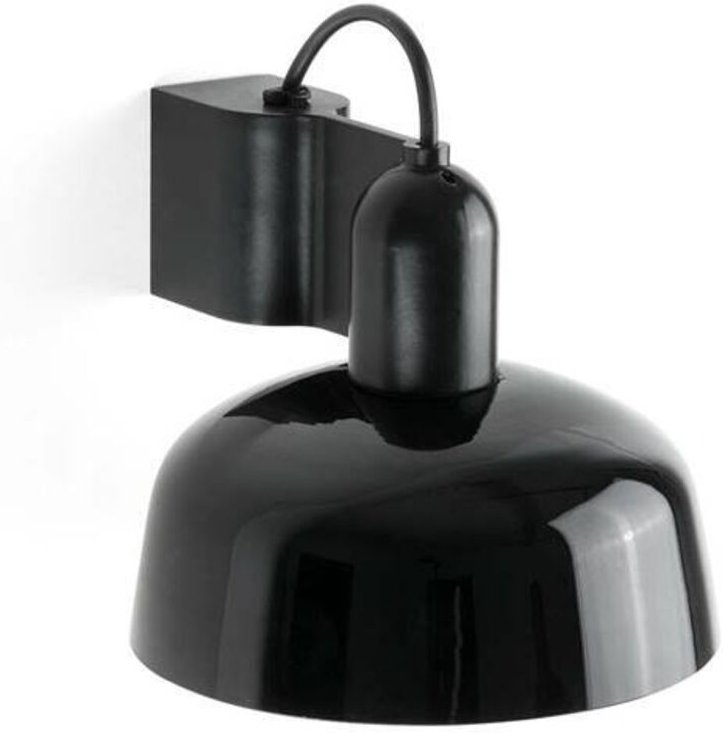Faro Tatawin Schwarze Kuppel-Wandlampe