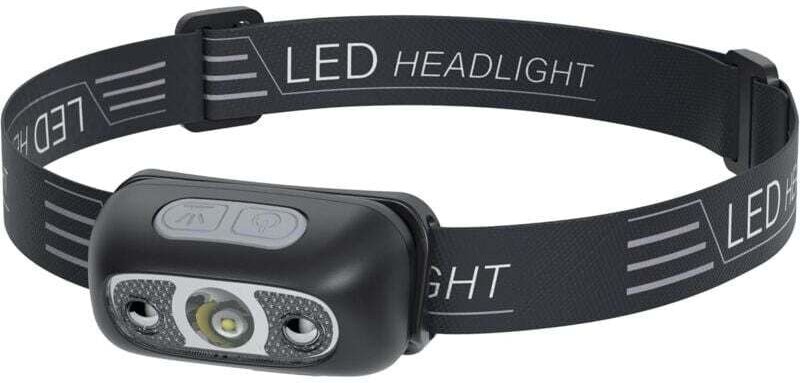 Usb Wiederaufladbare Stirnlampe mit Sensor LED-Licht IPX4 120lm - Ulisem