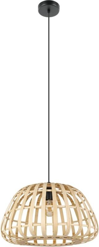 Thumbnail - Pendelleuchte Esstisch Montezuelo, Hängelampe für Wohnzimmer und Esszimmer, Esszimmerlampe aus Metall in schwarz und Bam...