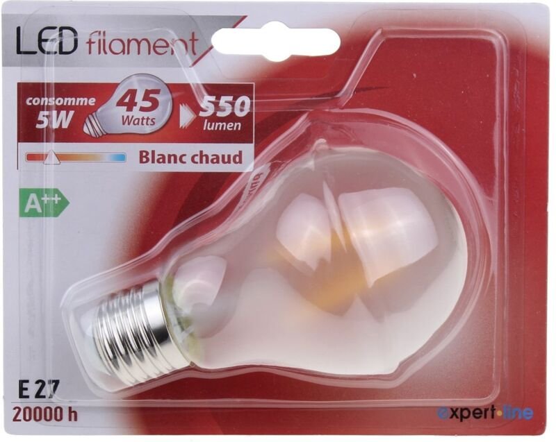 Cogex - led classic filament depolie 5 w. E27 - 494949 - 3219514949492