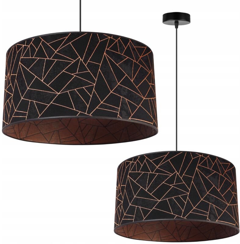 Hängelampe, Deckenleuchter, Lampenschirm, Kupfermuster