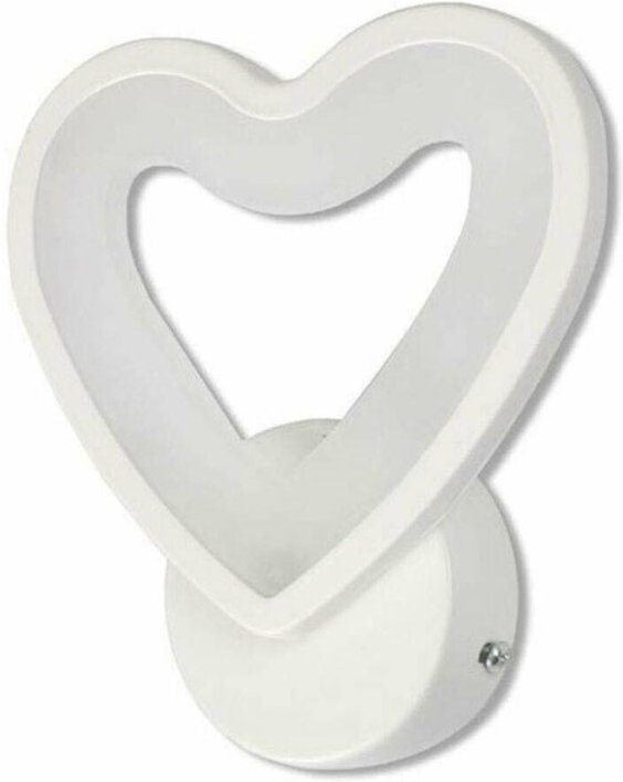 Trade Shop Traesio - Trade Shop - herz led wandleuchte 6W wandleuchte kalt warm natürlich licht E28 -