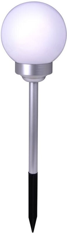 Light&More LED Solarleuchte Kugel H 51,5 cm, Ø15 cm, Erdspieß