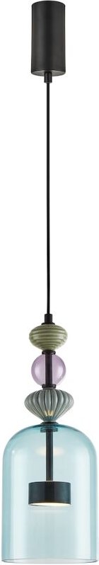 ARTE 12W LED Pendelleuchte, Durchmesser 16cm schwarz