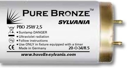 0003013 25W T8/G13 Glimmlampe - Weiß - Sylvania