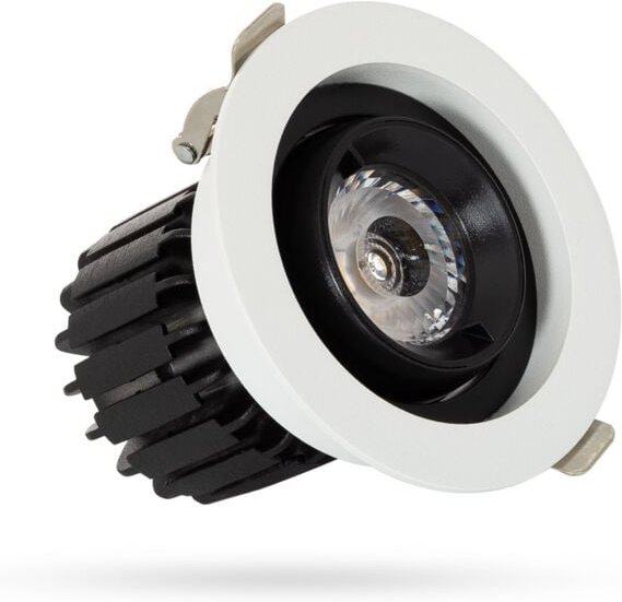 Thumbnail - Efectoled - led Downlight Einbaustrahler 7W cob Schwenkbar 360º Rund Schnitt ø 80 mm CRI90 Expert Color No Flicker No Fl...