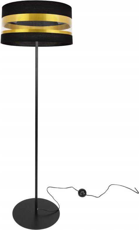 Stehlampe Goldener Lampenschirm Elegante Farben