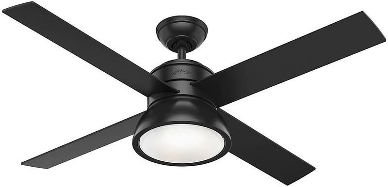 Thumbnail - Deckenventilator Loki Schwarz mit Licht & Fernbedienung