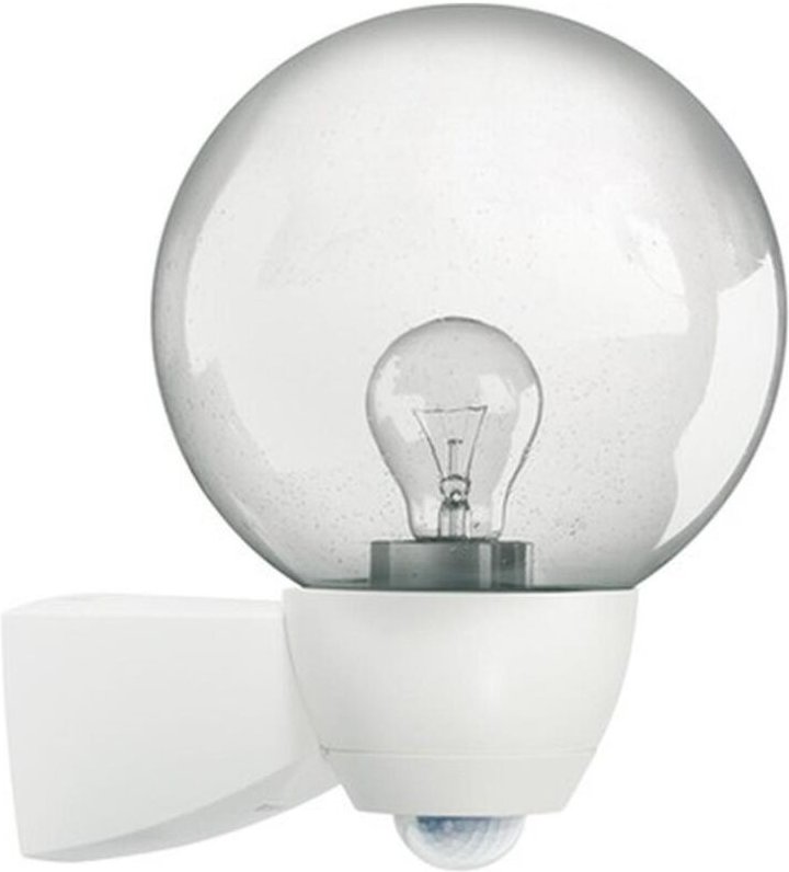 Thumbnail - Esylux - al Monza/Garda Sensorleuchte 77W HV-Halogenlampe weiß matt Glas klar Leuchte