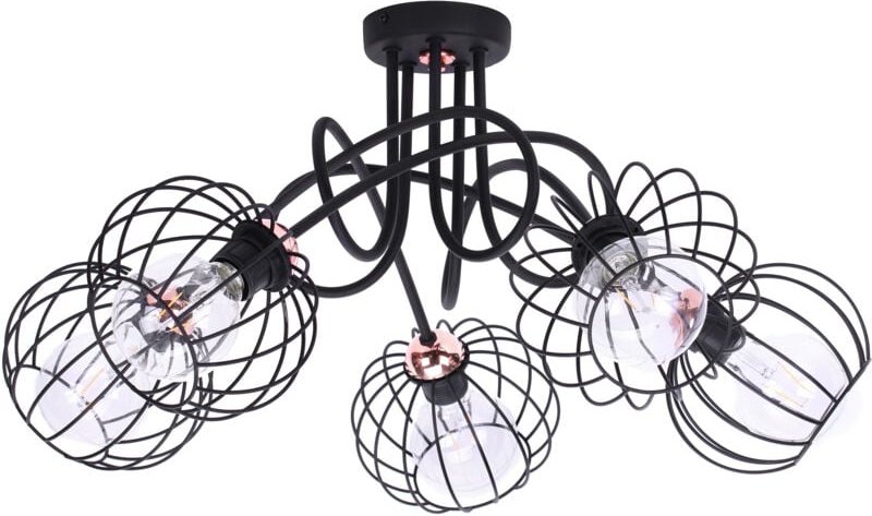 Retro Hängelampe Industrial Kupfer Loft Edison