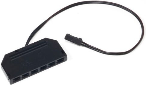 L&s - led 6-fach Verteiler passend für 12 v schwarz 6-fach Verteiler