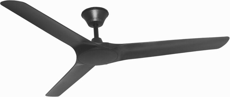 Outdoor Energiespar Deckenventilator Abyss Schwarz