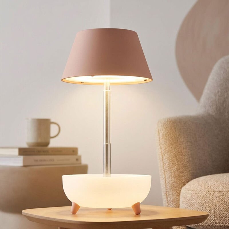 Thumbnail - Globo - Tischleuchte Beistelllampe Nachttischleuchte Touchdimmer led Akku pfirsich 2in1