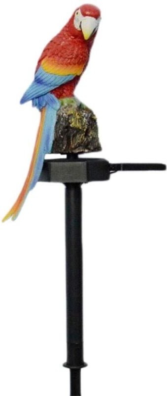 Solar Power LED Papagei Rasen Licht Wasserdicht Garten Landschaft Lampe Pfad Decor Garten Lichter Harz