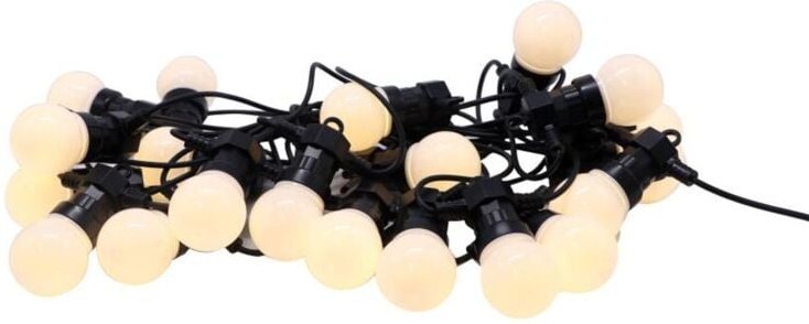 20 LED Biergartenlichterkette Partylichterkette Außenlichterkette Lichterkette