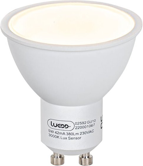 GU10 led Lampe Hell-Dunkel-Sensor 5W 380 lm 3000K