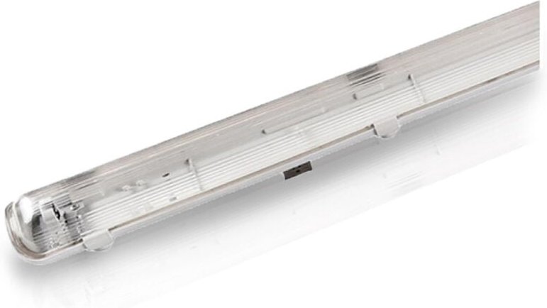 Wasserdichte LED-Röhren – Neutralleiterseite auf derselben Seite MEKONG IP65 Packung mit 10 Stück – 1580 x 68 x 56 mm