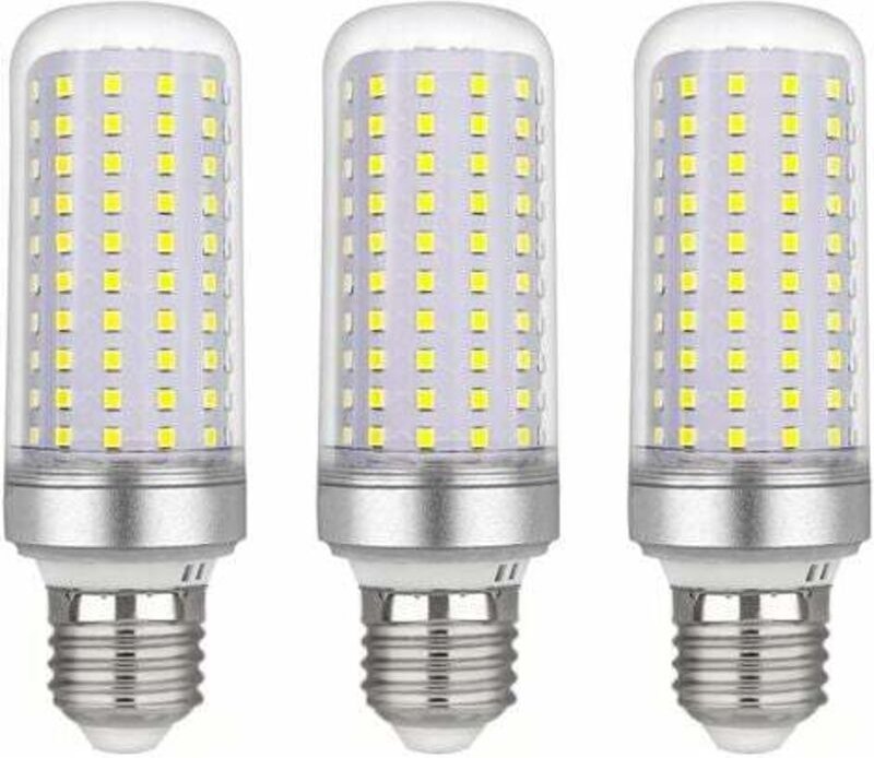 E27 LED-Maiskolbenlampe, 30 W, AC 175–265 V, Kaltweiß (6000 K), 2500 lm, nicht dimmbar, entspricht einer 300-W-Halogenla...