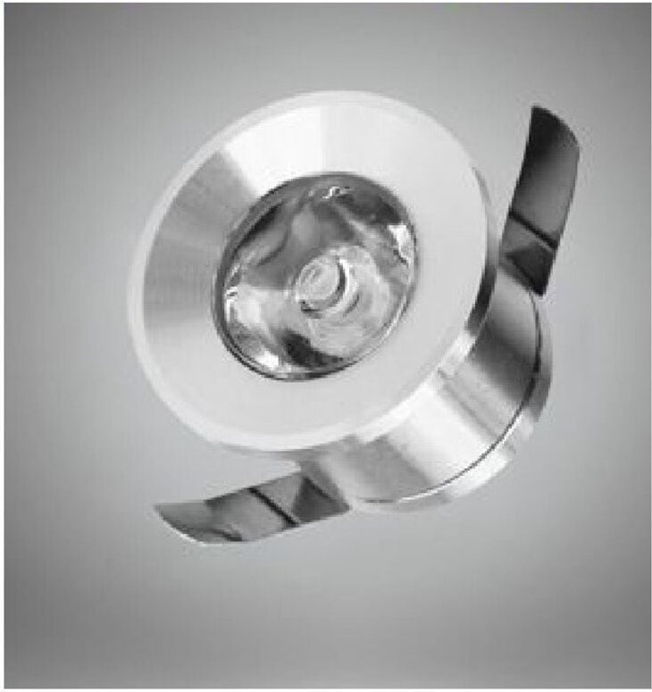 Trade Shop Traesio - Trade Shop - led Einbaustrahler 1 Watt Mini Spot Kalt Warm Natur Licht Blau Grün Rot -