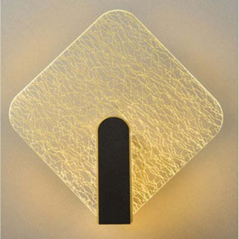 Acryl-Wandleuchte für den Innenbereich, 5-W-LED-Wandleuchte, Nachttischlampe für Schlafzimmer, Wohnzimmer, Balkon, Flur,...