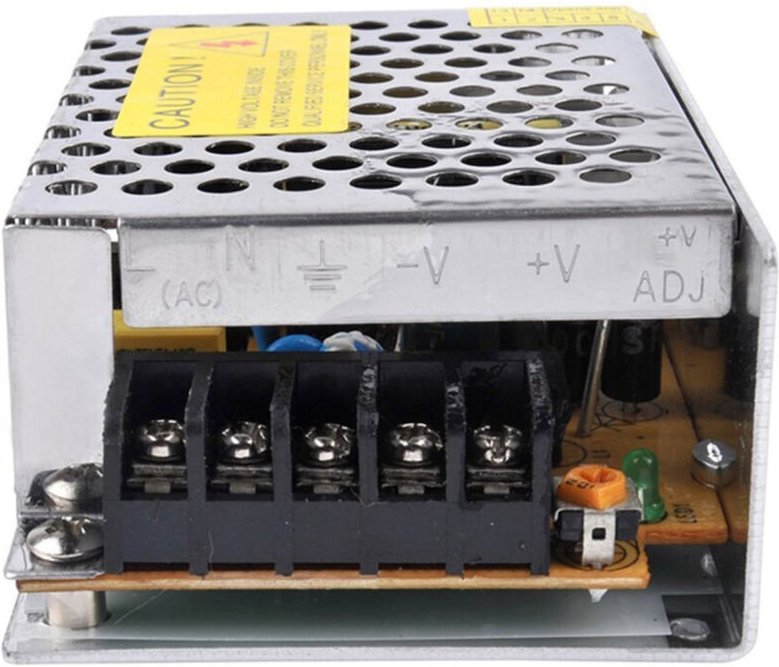 Trade Shop Traesio - Trade Shop - Stabilisierter Netzteiltransformator für LED-Streifenschalter-Trimmgerät 12V - -2 Ampe...