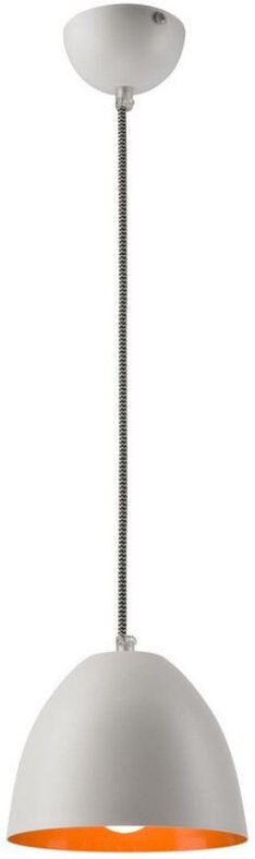 Lamkur Livia Dome Pendel-Deckenleuchten Weiß, 1x E27