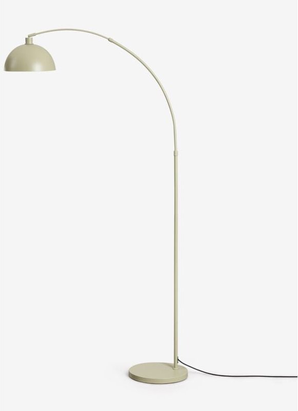 Thumbnail - Sklum - Diala Stehlampe aus Eisen für den Außenbereich Grün Salbei ↑200 cm